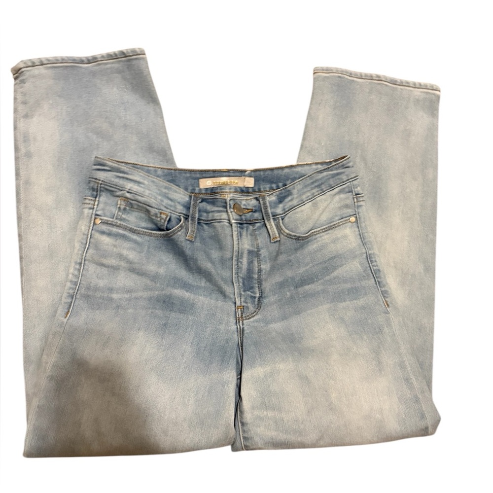Athleta ladies Light Blue Denim Jeans Sz 4